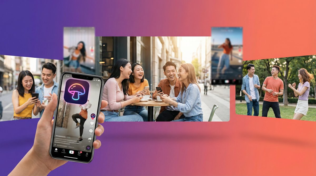 蘑菇视频高清短视频在线观看平台主视觉 - www.xktjvkuk.cn